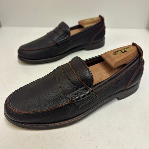 VGUC Rancourt & Co. x Allen Edmonds Haley Beefroll Penny Loafer Made in USA 8 D main image 12